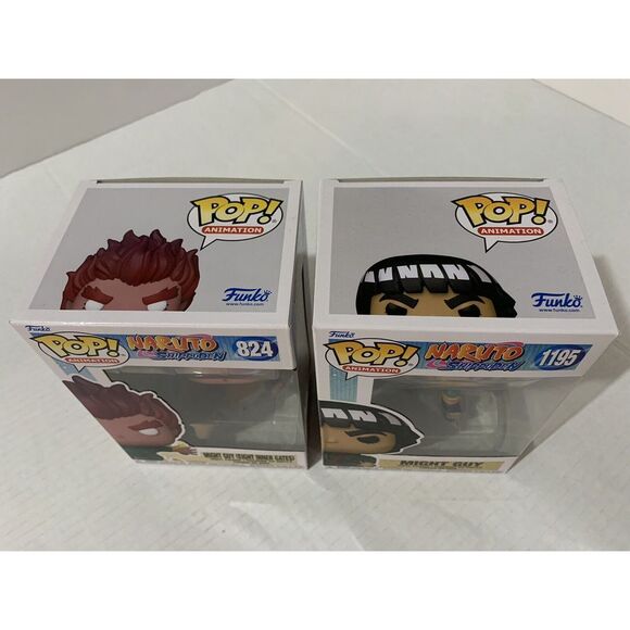 FUNKO POP! Naruto Shippuden MIGHT GUY Figures 1195 + 824 NEW Lot Of 2 Figures - Picture 5 of 6